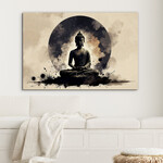 Moderný obraz na dreve - Buddha