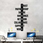 Dekorace do kanceláře - Samolepka Teamwork