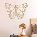 Tablou poligonal pentru perete - Fluture