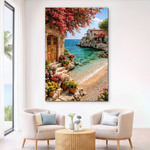 Tablou pe lemn - Paradis litoral