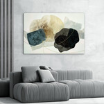 Abstract colorful painting - Connection