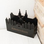 Fából készült tolltartó - Amsterdam