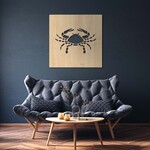 Decorațiune din lemn pentru perete - Zodia Rac