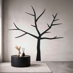 Copac decorativ din lemn decupat pentru perete