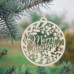 Ozdoba na stromeček - Merry Christmas