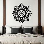 Kvetinový obraz - Mandala