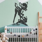 Autocolant de perete pentru copii - Bambi