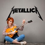 Tablou din lemn - Logo METALLICA