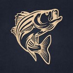 Wooden Wall Art of Fish - Roach