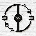 Modern Wall Clock for the Living Room - Summery