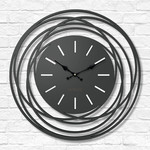 Modern wooden clock - Orbit