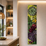 Panel with succulents and moss - Jardin