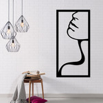 Carved image - Line of a woman
