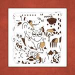 Puzzle din lemn- Animale din junglă