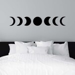 Wooden Sticker - Phases of the Moon