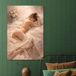Wooden image of a nude - Euphoria