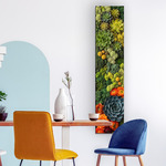 Colorful succulent wall panel - Bloom