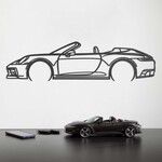 Porsche 911 - Tablou din lemn