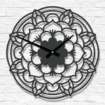 Ceas cadou pentru perete - Floare mandala