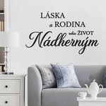 Citát na stenu - Láska, Rodina, Život