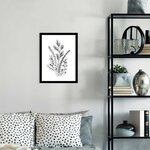 Tablou din lemn cu design - Flori de vară