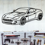 Mașină pe perete - Aston Martin V12 Vanquish