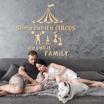 Dřevěný citát na zeď - Family Circus