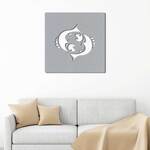Wooden Wall Art - Zodiac Sign Pisces