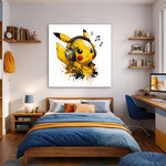 Pokémon obraz na stenu - Pikachu